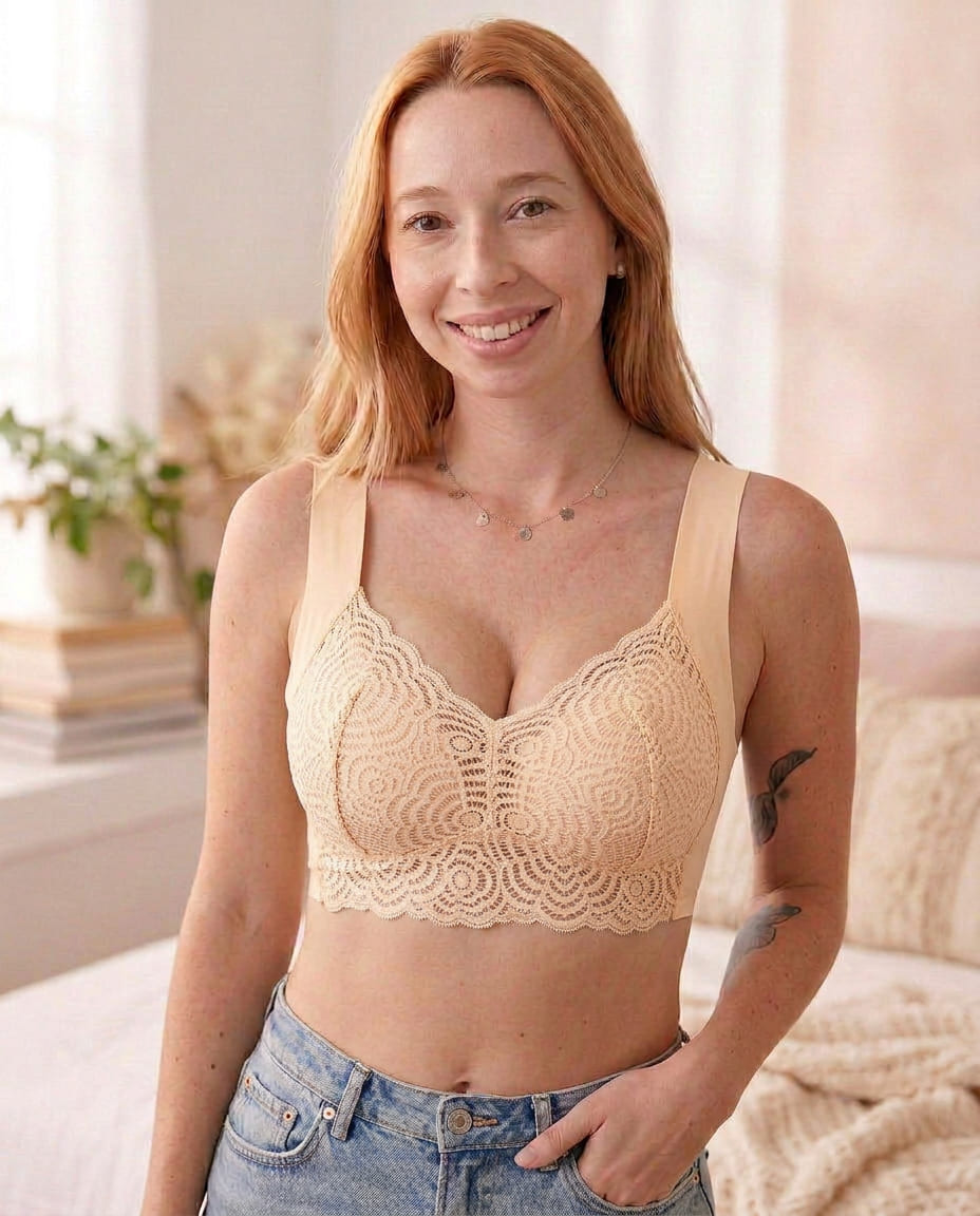 Soutien-gorge Dentelle Élégance - Galbe parfait et confort absolu